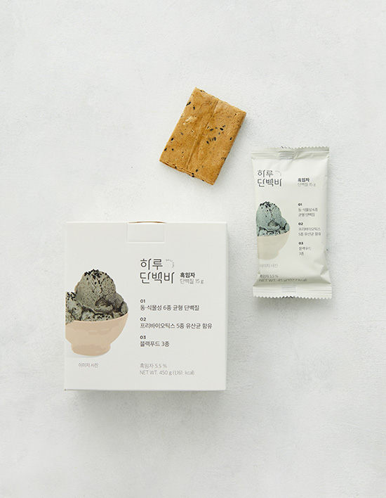 하루단백바 흑임자 제품 이미지