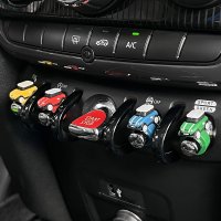 BMW 미니쿠퍼 액세서리 인테리어 데시보드 인테리어  MINI 버튼링 (레몬 옐로우)