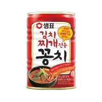 샘표 김치찌개용 꽁치 통조림  400g  12개