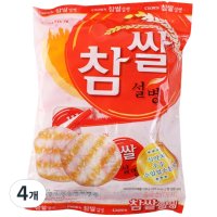 크라운 참쌀설병  128g  4개