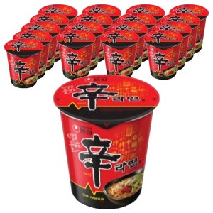 농심 신라면 컵 65g  18개