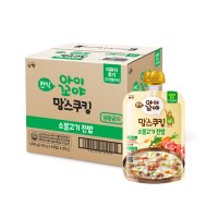 아이꼬야 맘스쿠킹 이유식 100g 12개월부터  소불고기 진밥  10개