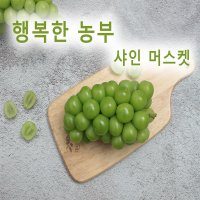 행복한농부 고당도 샤인머스켓 2kg (3~5수)망고맛청포도