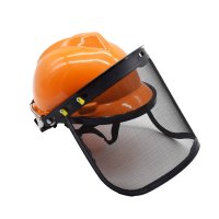 모자 예초기 안전장비 헬맷 보안면 얼굴 보호대
