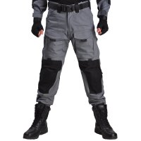 Military Tactical Cargo Pants Men Army Training Trousers Multi Pockets Safari Wear-Resistant Waterpr