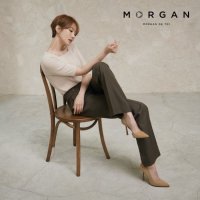 모르간 23FW MORGAN 세미 부츠컷 팬츠