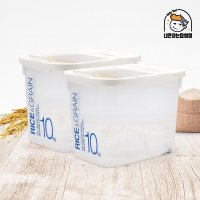 락앤락 제습 쌀통 10kg x 2개 쌀보관 잡곡보관 사료통 단품