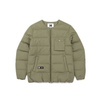 코닉 넥리스 구스다운 KHAKI KODAK KONIC NECKLESS GOOSE DOWN JACKET