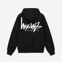 스투시 플립 후드 집업 Stussy Flipped Zip Hoodie