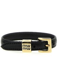 FW 2324 미우미우 Logo bracelet 팔찌 V COD 5IB4682F8WF0002