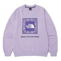 노스페이스 North Face North Face Bandana Ex Sweatshirts 트레이너 95 M Lilac Parallel Import NM5MN60E