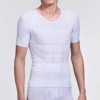 여유증압박복 가슴살 뱃살 보정 반팔 속옷 L