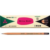 Mitsubishi Pencil 재활용 연필 지우개 HB 12개 K9852EWHB