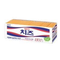 서울우유 체다슬라이스치즈 1800g 업소용치즈