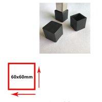 원목식탁다리 가구다리 책상다리 의자 모자 미끄럼 방지 먼지 음소거 테이블 커버 25x25mm