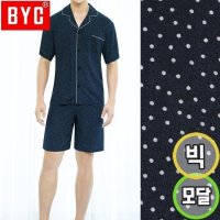 정글유통 BYC 남자 9692 S S 모달 반팔반바지 잠옷 17호 상하세트 봄여름 상세내용표시 110호 곤색