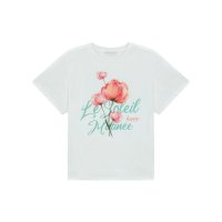 LE SOLEIL MATINEE Watercolor Floral T Shirts 오프