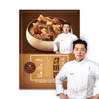 셰프송훈 전통 소갈비찜 600g 7팩 고기많은 갈비찜 한끼갈비찜