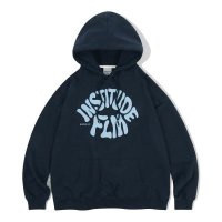 FILLUMINATE 오버핏 그래피티 로고 후디-네이비 Overfit Graffiti Logo Hoodie-Navy