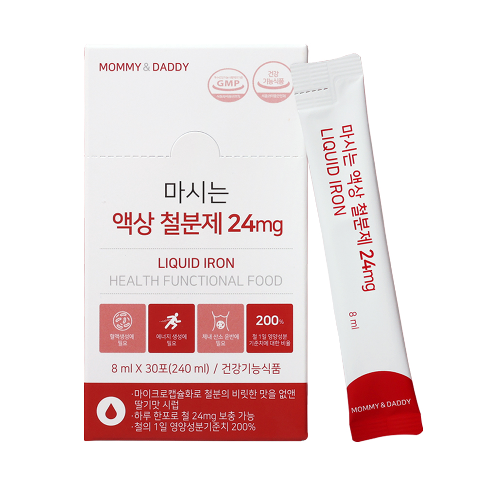 <b>마미앤대디</b> 마시는 액상 철분제 24mg  240ml  1개