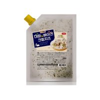 에쓰푸드 대파베이컨 크림치즈 1kg 최고의 브런치 재료