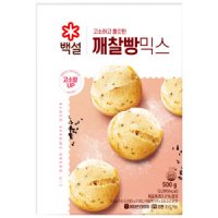 CJ제일제당 CJ 제일제당 백설 오븐용 깨찰빵 믹스 500g x 1개