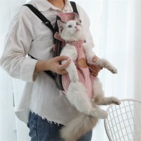 HOOPET 애완견 캐리어 백팩 야외 여행 고양이 강아지 애완 동물 앞 어깨 운반 가방 작은 개 치와와