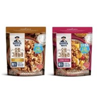 퀘이커 오트 그래놀라 골든 넛츠 200g 크랜베리 바나나 200g 세트 6세트