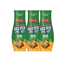 CJ제일제당 해찬들 고기 찍어 먹는 장 찍장 쌈장 300g 15개