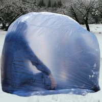 등산용 비닐 텐트 등산 비닐 쉘터 커버 텐트 바람막이