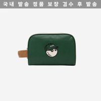 Malbon Golf 말본 골프 M 버킷 클래식 파우치 그린 Bucket Classic Pouch Green 638001 PBG01