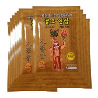 골드인삼 건강패드 250매입(총10팩) 한방홍삼파스