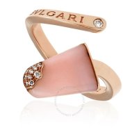 Bvlgari 불가리 여성용 18Kt 로즈 링 세트 오팔 사이즈 50 AN858657