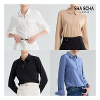 샤샤 Shascha 홈쇼핑인기 코튼 모달 셔츠 블라우스 1종