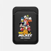 케이스티파이 맥세이프 지갑 Snappy 레더 Compatible Mickey Friends