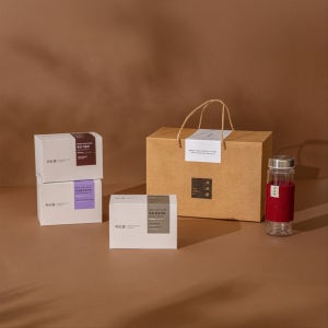 [크리스마스선물] 3종 차와 티보틀  차 즐기기  세트, 이민재-利民齋