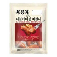 육공육 캠핑요리 더블에이징 비엔나 휴게소간식 야식 혼맥 맥주안주 아이들반찬 탱글탱글 225g 17개