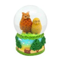 일본 스노우볼 인테리어장식 소품 Animal Friends Snow Globe Owl B1020113