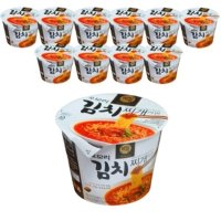 GS리테일 유어스 오모리 김치찌개 라면 150g 8개