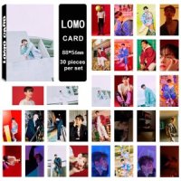 30 개 대 Kpop 엑소 EXO 포카 포토카드 굿즈 백현 8 번째 앨범 Lomo 카드 자체 HD 종이 사진 카드 포