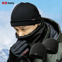 아이젠트 케이투세이프티 K2 비니 방한 겨울 니트 모자 스포츠 남자 남성 비니 캠핑 자전거 보드