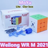 MoYu Weilong WR M 2021 큐브 마그네틱 매직 퍼즐 Moyu WRM 3x3 스피드 자석