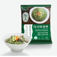 다이어트와 장에 다시마 국수 생면 1kg 완도 다시마 해초류 국수