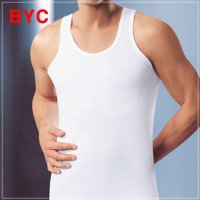 BYC 순면남성런닝러닝 BYC남성조끼런닝 9WA070A3