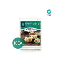 청정원 호밍스 집만두 김치두부 400g 총 10팩