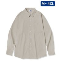 STENDS 베이직 바이오 코튼 셔츠 Big Size Basic Bio Cotton Shirts