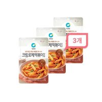 청정원 크림로제떡볶이양념 140g x3개 81개