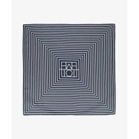 TOTEME 여성 시그니처 모노그램 실크 스카프 - 더스크 SIGNATURE MONOGRAM SILK SCARF 2317019800498