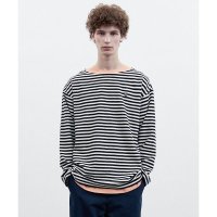 MARITHE FRANCOIS GIRBAUD TERRY STRIPE LONG SLEEVE