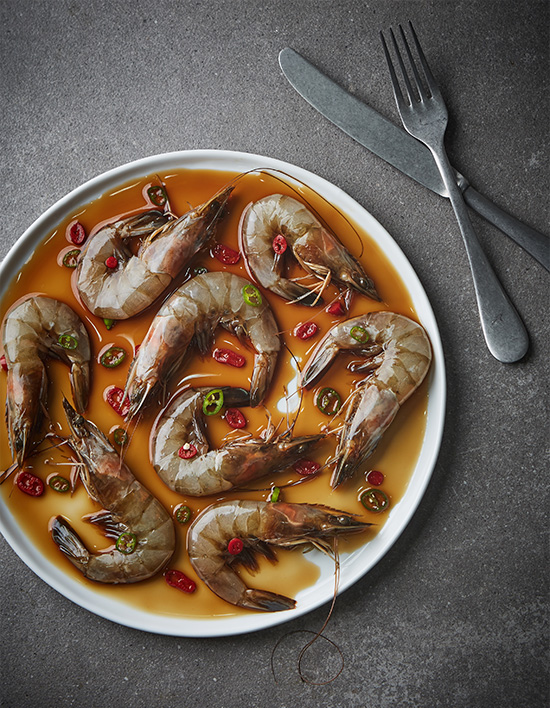 [자하람] 매실발효액 새우장 530g (냉장)